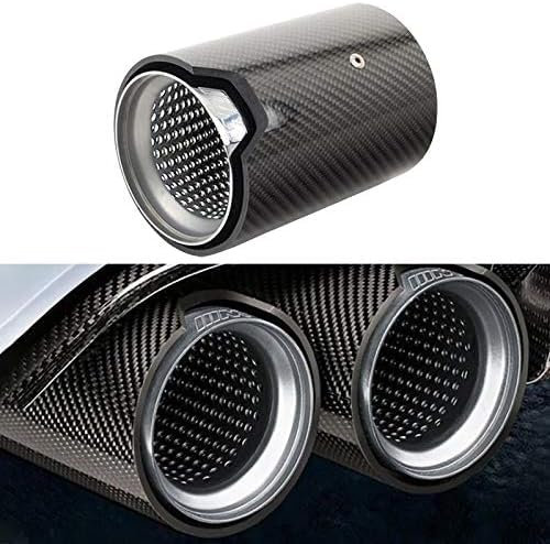 REMAZ Endstuck Auspuff für BMW M2 M3 M4 M5, Auspuffblenden Edelstahl Auto Endstück Endschalldämpfer Spitze Endrohrblende,Diameter-70mm