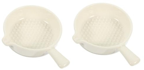 BCOATH 2pcs Convenient Sauce Dishes Sauce Plate Chili Plates Single Portion Container