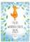 Mr. & Mrs. Panda A3 Wandkalender 2025 Fuchs Collection - Geschenk, Jahreskalender, Jahresplaner, Terminplaner