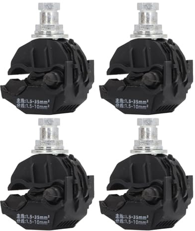5 Pezzi Connettore Perforante Isolante, Senza Peeling, 1KV Morsetto Perforante Isolante Sdoppiatore Cavo Ad Alta Bassa Tensione (#1)