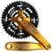Fahrrad-Kurbelgarnitur Mit Vierkantloch, 9-Gang, 3-Fach, 64/104 BCD, Grifflänge 170 Mm, Kompatibel Mit: 8/9/10/11-Gang, Fahrrad Kurbel Für Mountainbikes/Rennräder A