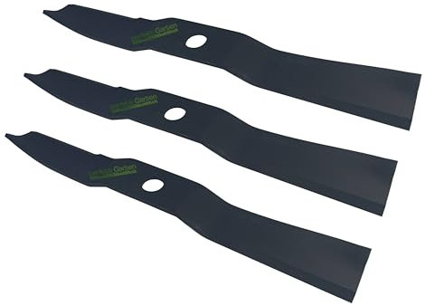 perfektGarten 3 X 52 cm Rasenmähermesser kompatibel mit Kubota F 3090 3680 3890 FZ 2100 2400 STV 32 36 40 K5647-34340