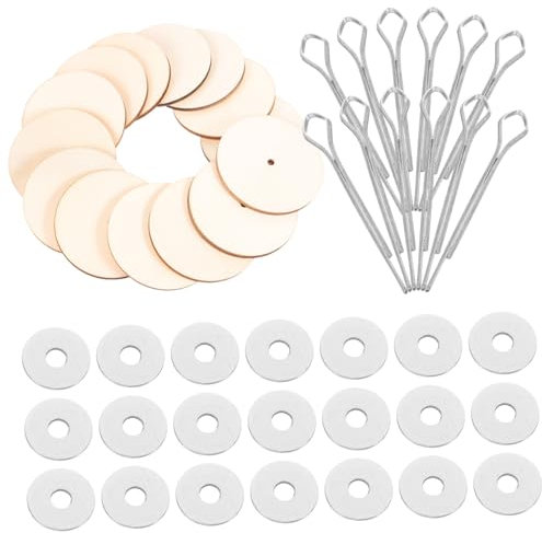 DOITOOL 20satz Gelenke Für Puppen Drehbare Holzgelenke Puppenzubehör Aus Holz Puppengelenkzubehör Bastelgelenke Für Puppenherstellung Gelenkbolzen Für Plüschtiere Puppenzubehör Für DIY-