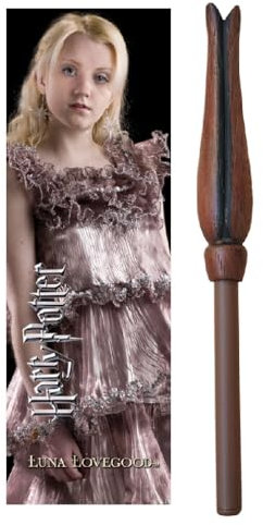 Harry Potter: Luna Lovegood Wand Pen and Bookmark by The Noble Collection