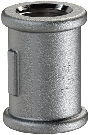 RIEGLER 113051-TFM 270-38 Muffen 270, IG/IG, Rp 3/8, schwarzer Temperguss feuerverz., 1Stk