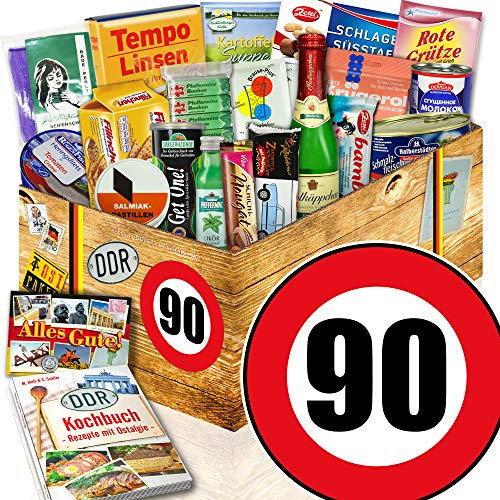 Ostalgie Set/Geburtstag 90 / Geschenkbox Opa/Spezialitätenset