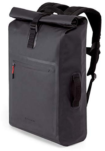 A-LAB • Model D • Wasserdichter Fahrradrucksack • Messenger Backpack • Kurierrucksack aus robuster LKW Plane (26l) mit extra Hülle für 15“ Laptop • Wasserdichter Rolltop • Designed in Berlin