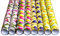 artwelten Home & Style 16 Rollen Blumen Frühlings Geschenkpapier je 1 m Rolle Geburtstag Ostern - Hochwertiges und edles Geschenkpapier Set mit Blumenmuster