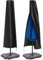 PATIO PLUS Copertura per ombrellone Telo Protettivo per Ombrellone Impermeabile Traspirante Copertura alla Protezione per Ombrellone da Giardino da 3m a 3,5m Nero (190x25x48cm)