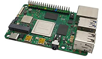 SmartFly Tech Rock Pi 4C RK3399 Single Board Computer LPDDR4 4GB mit Bluetooth 5.0, unterstützt Android und Linux