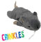 Tyrol | Jouet Peluche en forme de Souris Géante | A base de Papier Crinckle et d'Herbe | Aide au Développement Physique et Mental du Chat | Taille de 20 cm | 1 unité