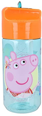 Stor Tritan Hydro-Trinkflasche, 430 ml, Peppa Pig Blue Core