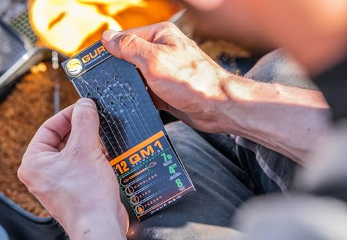 Guru QM1 Standardhaar - 4 Zoll - Hakengröße 14-0,17 mm - Vorfach