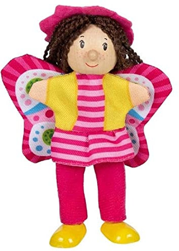 Goki - Fingerpuppe mit Beinen, Fee, Mehrfarbig (51530)