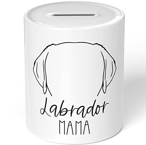 JUNIWORDS Spardose Sparbüchse, Labrador Mama (1008947)