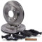 ATEC Germany Bremsenset Vorderachse inkl. Bremsscheiben Ø 239 mm Belüftet + Bremsbeläge Vorne Kompatibel mit FORD FIESTA Mk4 (JA_, JB_) (J5_, J3_) (JV_), KA (RB_), MAZDA 121 Mk3 (JASM, JBSM)