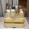Makeup Organizer with Stackable Drawers, Bathroom Countertop Vanity Organizers and Storage, Ideal for Desk and Dresser, Great for Cosmetics, skin Care, Lipsticks, Nail Care -Cream White