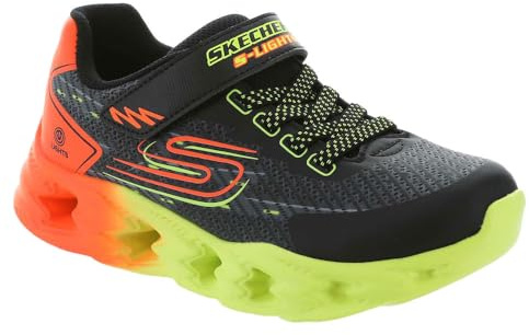 Skechers Jungen Vortex 2.0, Schwarz/Multi, 12 Little Kid