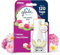 Glade electric scented oil Halter, elektrischer Raumduft Duftstecker mit Duftöl inkl. 1 Nachfüller, Relaxing Zen, 1 er Pack, (1x20 ml)