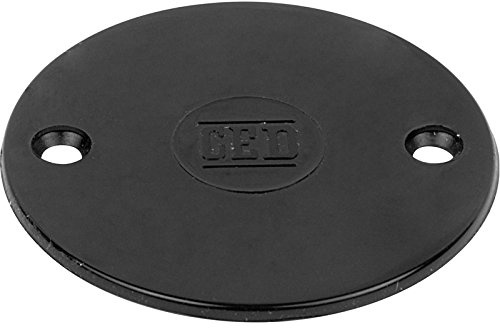 Electrical Conduit System, 20mm Black PVC, Boxes, Bends, Tees and Accessories (BLACK CONDUIT BOX LID 10 PACK)