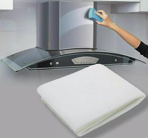 Universal Cooker Hood Grease Filter Extractor Fan - Cut To Fit - Kitchen Extractor Fan Vent (72 * 47CM)