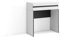 Skraut Home | Table Console d'Entrée | Grand Espace de Rangement | 70x75x35 cm | avec tiroir | Meuble d'appoint | Style Moderne | Blanc