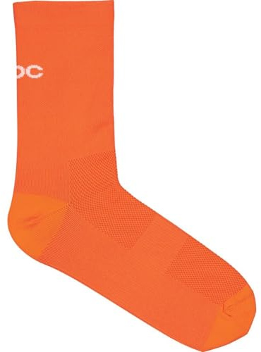 POC Cadence Road Sock – atmungsaktive Rennradsocken mit Air-Mesh, Halt & 17 cm Schaft
