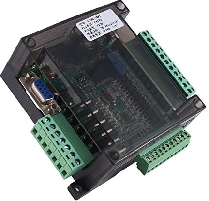 Tacell 1 Stück FX3U-14MT Kompatibel mit FX1N 2N Industrial Fx3U Data Register 8 In 6 Out Analog 6AD 2DA Modbus 485 (A)