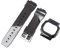 SEQLTWFC Modifiziertes Gehäuseband, kompatibel mit Casio G-Shock DW-5600/5000/5030 GW-M5610 G-5600 GLX-5600, ersetzt Harz-Silikon-Uhrenarmband-Zubehör(Noir,5600)