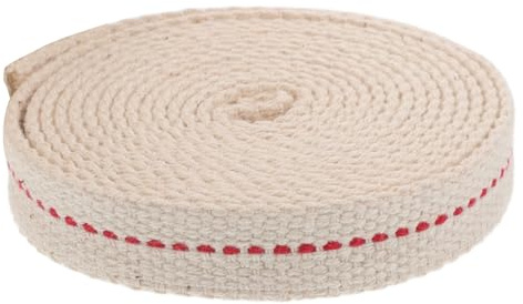 Mipcase Mèche de Coton pour Lampe à Pétrole 1pcs, Beige, Accessoire | Mèches à Huile, Remplacement Facile, pour Lampes et Lanternes