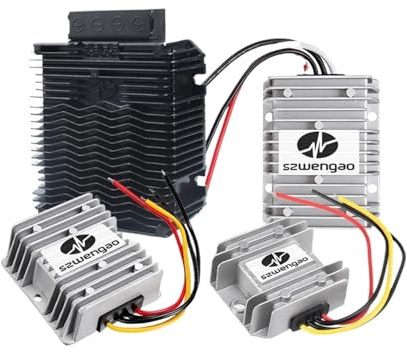 Convertidor de Potencia CC 12V a 24V, 1A, 3A, 5A, 8A, 10A, 15A, 20A, 30A, 40A, 50A, regulador Voltaje 12V-24V, Fuente alimentación for Coche(40A)