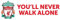 Beautiful Game Official Liverpool Football Club Official Crest & You'll Never Walk Alone Wall Sticker (120cm x 30cm)