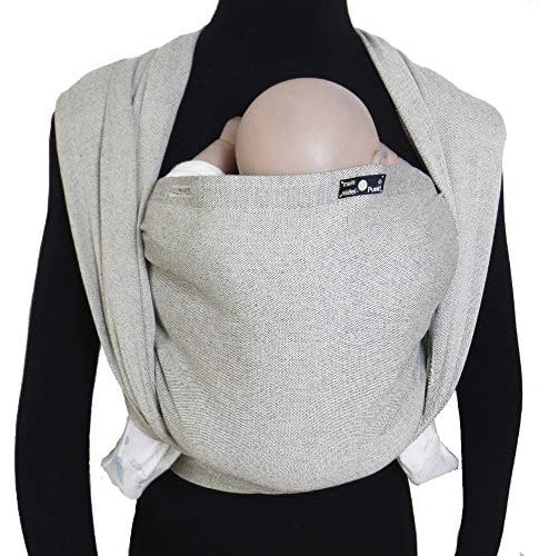 Didymos tta-841-005 Babytragetuch, größe 5, S, grau/silber