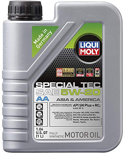 LIQUI MOLY Motoröl Special Tec 5W-20 Synthetiköl Motorenöl 5 L