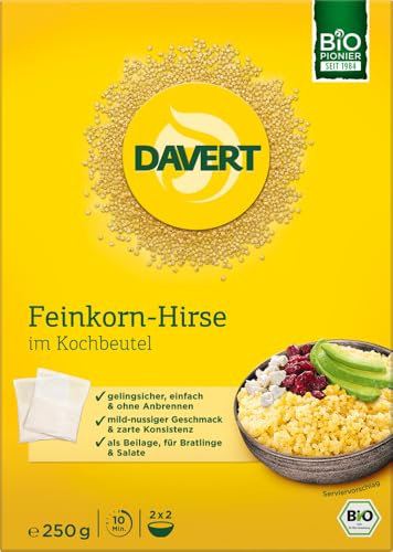 Feinkorn-Hirse im Kochbeutel 6 x 250 g