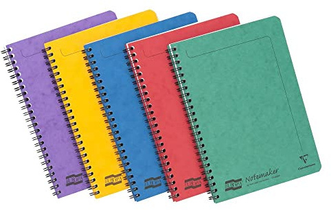 Clairefontaine Europa Notemaker A5 Assortment A (Pack of 10) 4850