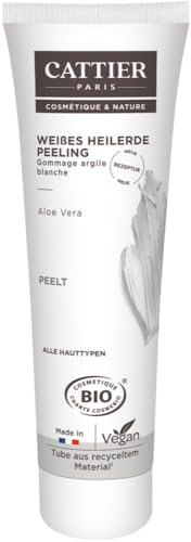 Cattier Weiße Heilerde Peeling für alle Hauttypen (2 x 100 ml)