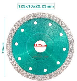 ExcLent 105/115 / 125Mm Diamant-Sägeblatt Superdünne Trennscheibe Zum Schneiden Von Keramik Oder Porzellan - 125
