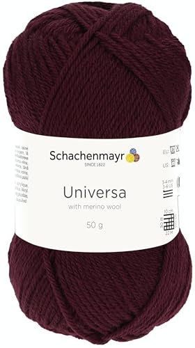 Schachenmayr Universa, 50G Burgund Handstrickgarne