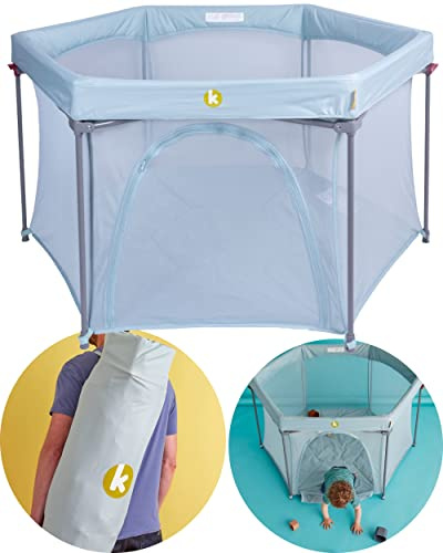 Koo-di Happy Home Laufstall, faltbar, 0 m - 3 Jahre, Quellwasser