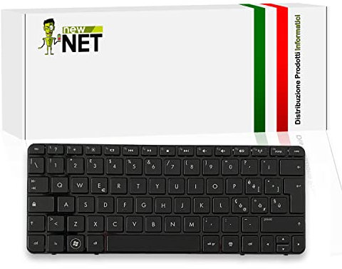 new net Keyboards - Tastiera Compatibile con Notebook HP Mini 210-1036TU 210-1037TU 210T-1100 210-1038TU [ Non retroilluminata - con Frame ]
