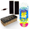BERLION Professionelle Fingerskate aus Holz, Pro Ultra konkav, Mini-Skateboard, kleines Fingerboard, Schleifmittel, Werkzeug und Räder, Anti-Stress-Spielzeug (mehrfarbig)