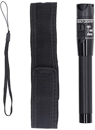 Localizador Visual de Fallas de 60 MW Probador de Fallas VFL Interfaz Universal de 2,5 Mm para Prueba de Cable de Red de Fibra óptica FC/SC/ST Probador Multifunción de