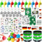 Gutenguy Fußball Party Mitgebsel Kinder mit Schlüsselanhänger, Armband, Fußball Drehen, Trillerpfeife, Tattoos, Partei Geschenk Taschen, Mitgebsel Kindergeburtstag Fussball für Kindergeburtstage