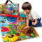 QUOKKA Riesige Bodenpuzzle ab 3 4 5 – 60x90 cm, 48-teilige Puzzle Spiele ab 2 3 4 Jahren – Große Spielzeug ab 3 4 Jahre – XXL Insekten Geschenk für Jungen und Mädchen 5 6