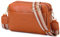 AIFILLE Kleine Umhängetasche Damen - Schultertasche Tasche Handtasche Kette Schulterriemen Abendtasche- PU Leder City Clutch Party Zip Crossbody Bag für Frauen Braun