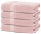 BANANALU 4 Badetücher 70x140 cm 100% Baumwolle Badetuch Duschtuch Rosa