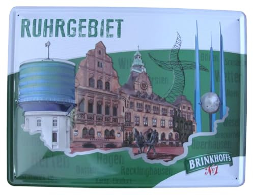 Brinkhoffs Brauerei - Ruhrgebiet Edition Motiv 4 - Blechschild - 40 x 30 cm