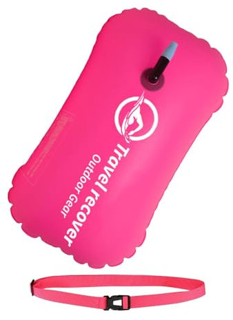 Schwimmhilfe für Triathleten: Sicherheits-Schwimmer beim Schwimmen, Sicherheitsmarkierung beim Schwimmen | Schwimmgerät im offenen Wasser, Schwimmgürtel