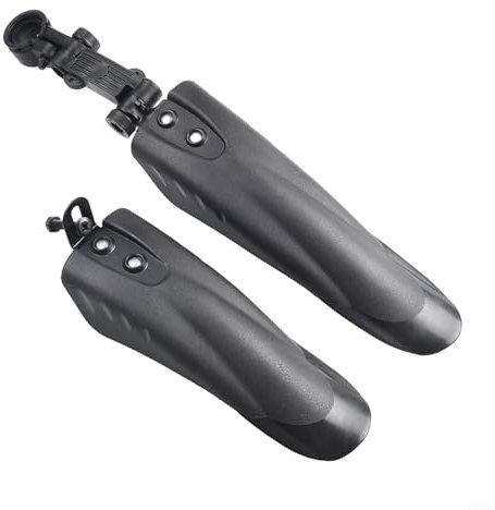 Fahrrad Schutzblech-Set für Kinder PVC Kunststoff vorne & hinten Kotflügel für 12 20 Zoll (Stil 2)